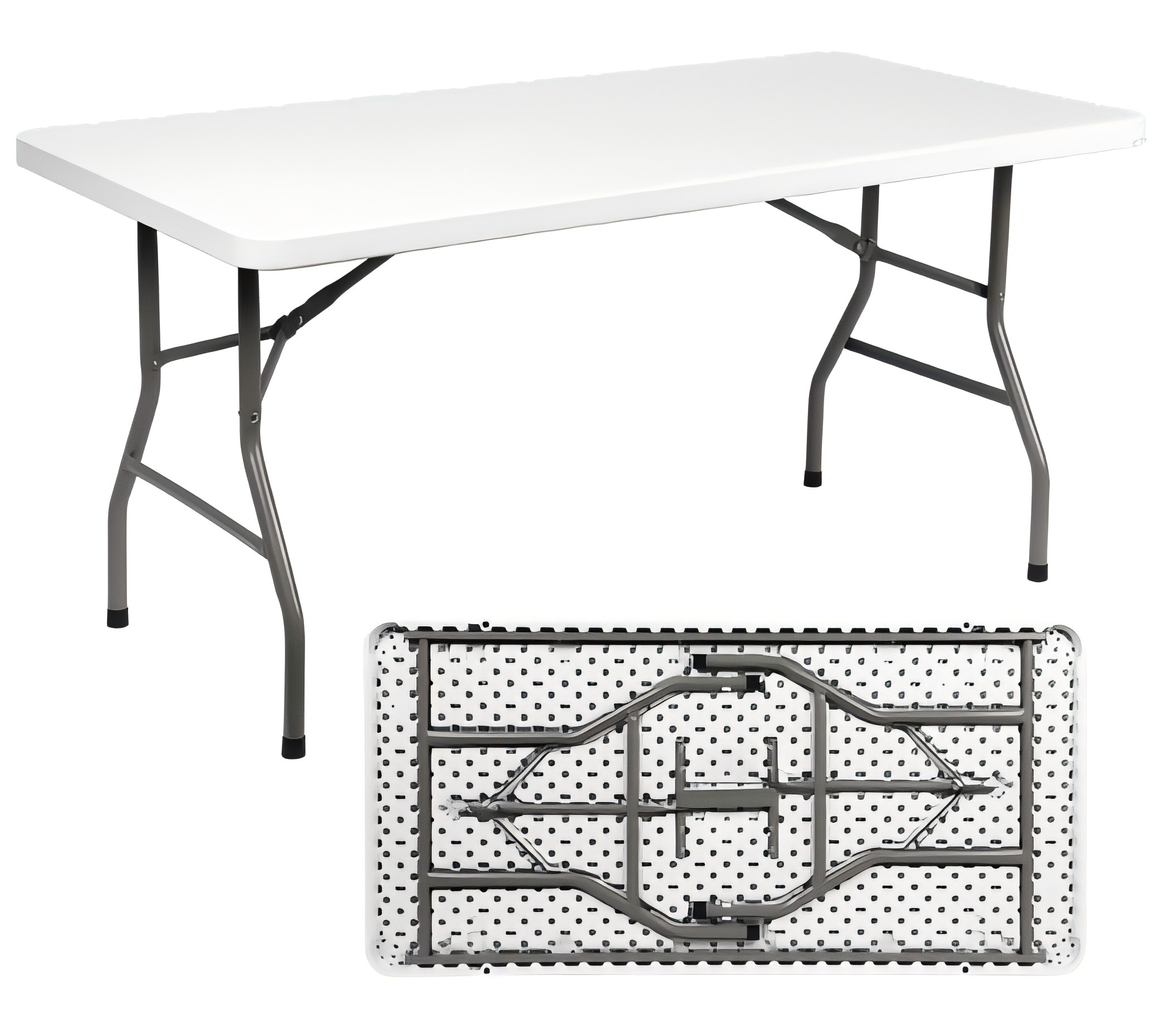 ZEJO ZJ-C152 rectangle folding table outdoor furniture