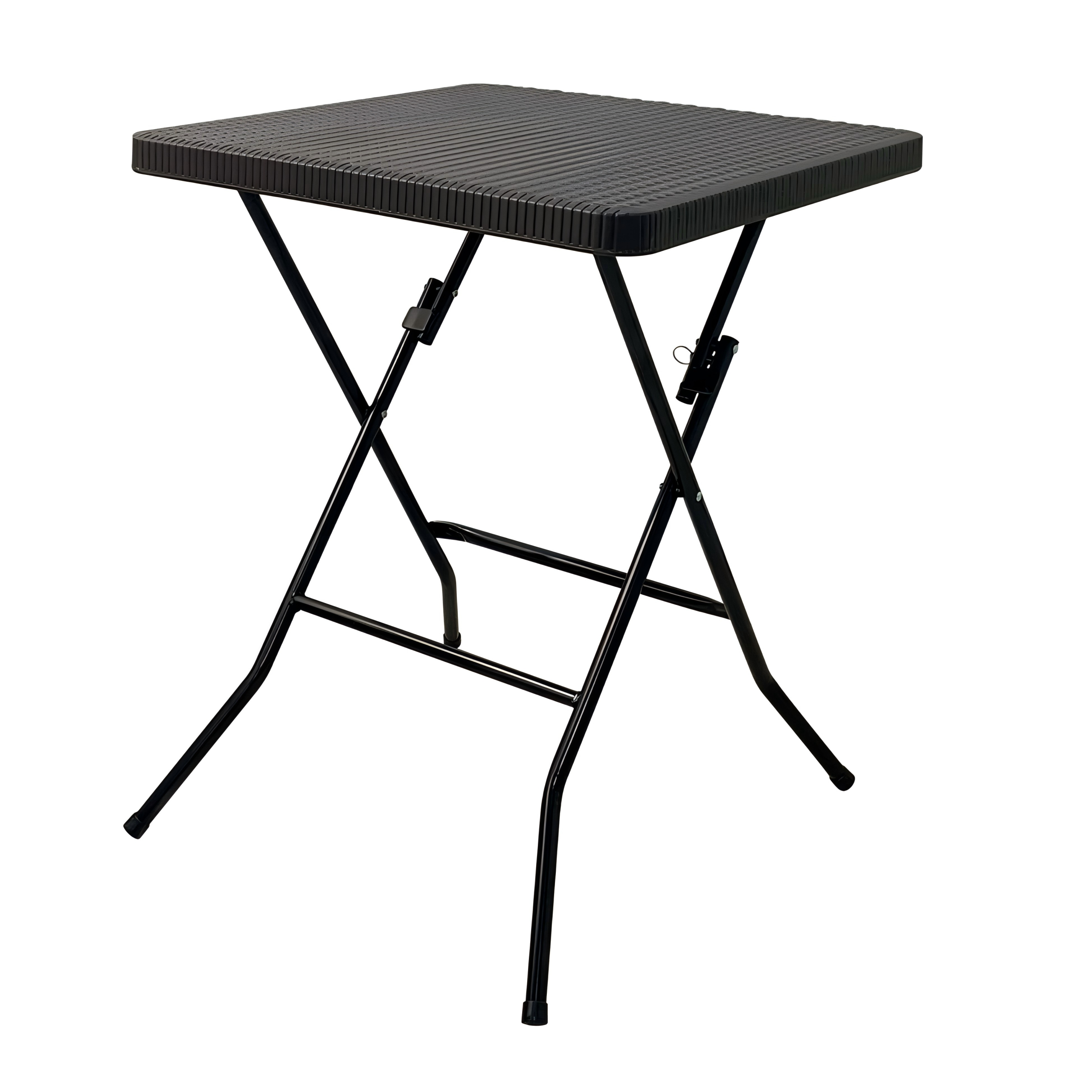 ZEJO ZJ-RF60 rattan top square folding table outdoor furniture